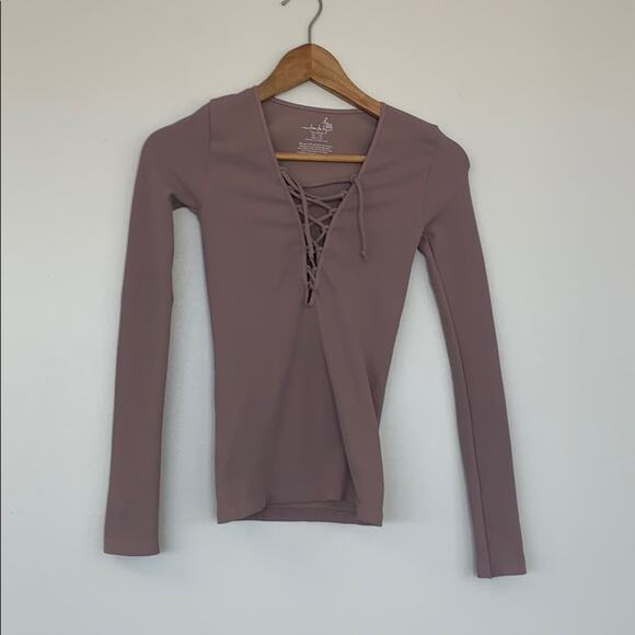 Free People Tops - Free people long sleeve blouse
